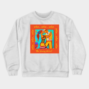 Man and Woman Dancing Salsa Crewneck Sweatshirt